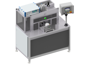 Leak testing station for die-cast housings